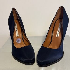 & Other Stories Dark Blue Heels